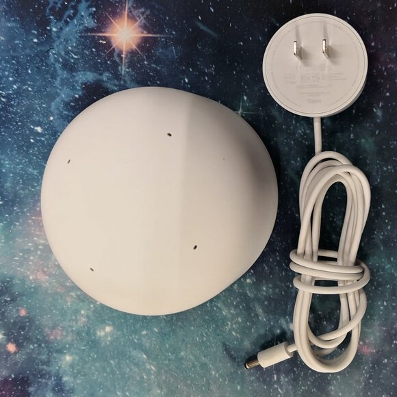 Google Nest WIFI AC1200 Addon Point Range Extender Model H2E White w Power adapt - Picture 6 of 6